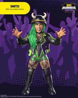 PopMarket - Big Rubber Guys Wrestling Shotzi 8 Inch Figure - COLLECTIBLES - Multicolor
