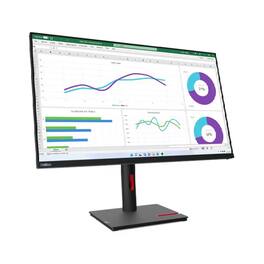 Lenovo - Refurbished Excellent - ThinkVision T32h-30 31.5" Monitor 2560 x 1440 IPS 60Hz 4ms - Black