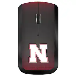 Keyscaper - Nebraska Huskers Wireless USB Computer Mouse - Wireless - Black
