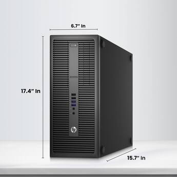 HP Refurbished Excellent 800 G2 Full Tower Computer PC | Intel HP Refurbished Excellent 800 G2 Full Tower Computer PC | Intel