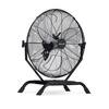 Front. NewAir - 18" - 20" Outdoor-Rated Fan - Floor or Wall Mounted - Black.