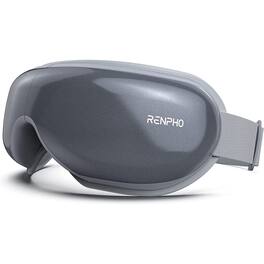 Renpho - Eye Massager with Heat & Vibration, 5 Massage Modes, Bluetooth Music, Adjustable Headband, USB Rechargeable - Gray