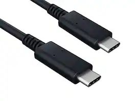 Cable Leader - USB 3.2 Gen 2 USB-C to USB-C Cable, 10Gbps 4K Video 60W PD for Laptop, Tablet, External SSD - Black