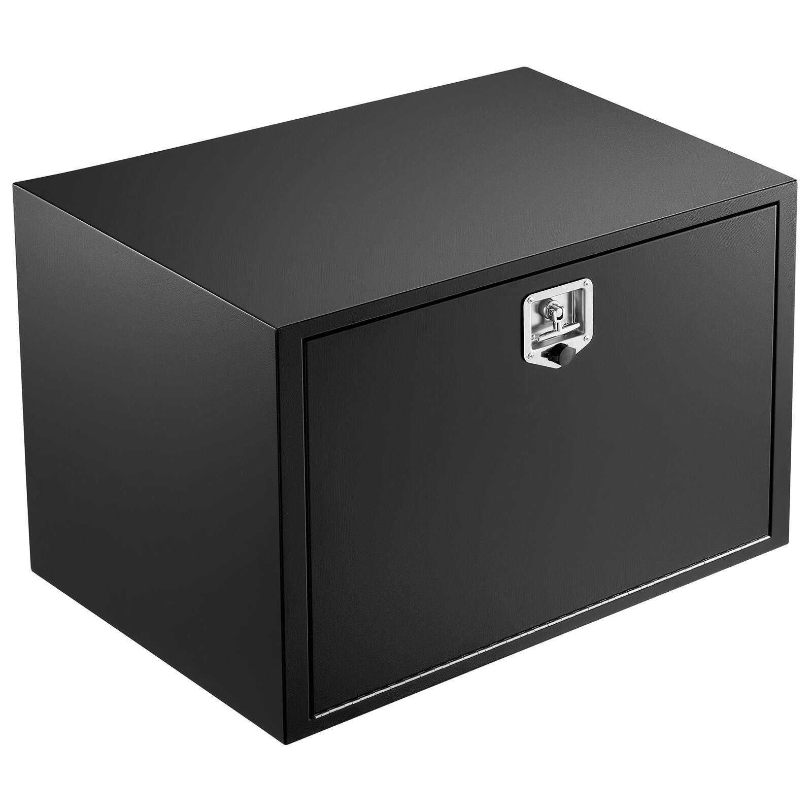 Alt View 5. VEVOR - Underbody Truck Tool Box, 36 x 24 x 24 Inch Heavy Duty Steel Trailer Storage Box with Lock & Keys, Waterproof Trailer - Black.