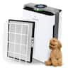 Turonic - PH950 Air Purifier and Humidifier Combo for Large Rooms – HEPA, UV, Ionizer, PM2.5 Sensor, Cold Catalyst, for Home - White
