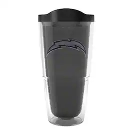 Tervis - Los Angeles Chargers 24oz. Blackout Classic Tumbler - Multicolor