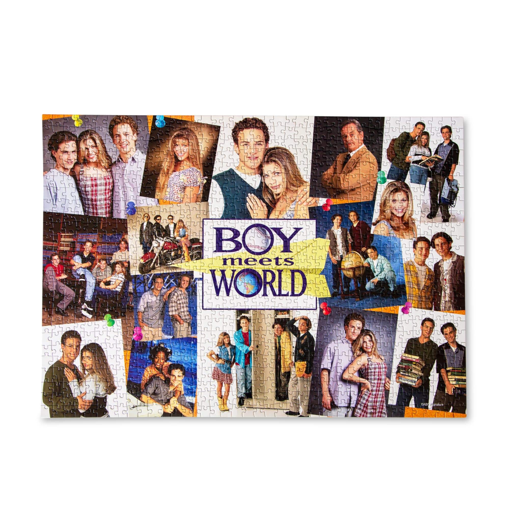 Boy Meets World 1000-Piece Jigsaw Puzzle | Toynk Exclusive - Multi-Color