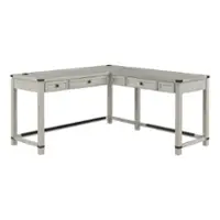 OSP Home Furnishings - Baton Rouge L-Shaped Lift Desk - Champagne Oak - Angle_Zoom