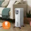 A 1 year warranty is provided with the purchase of this portable heater.