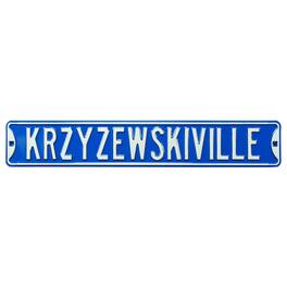 Authentic Street Signs - Duke Blue Devils 6'' x 36'' Steel Street Sign - Multicolor