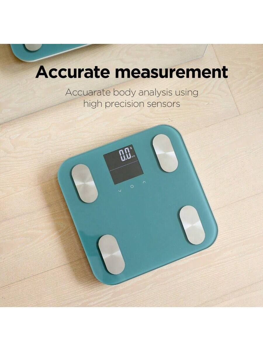 Accurate measurement  
Accurate body analysis using high precision sensors