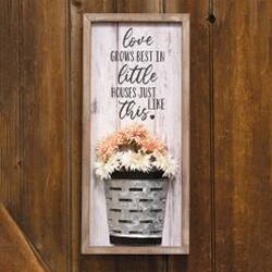 Love grows best in little houses just like this.