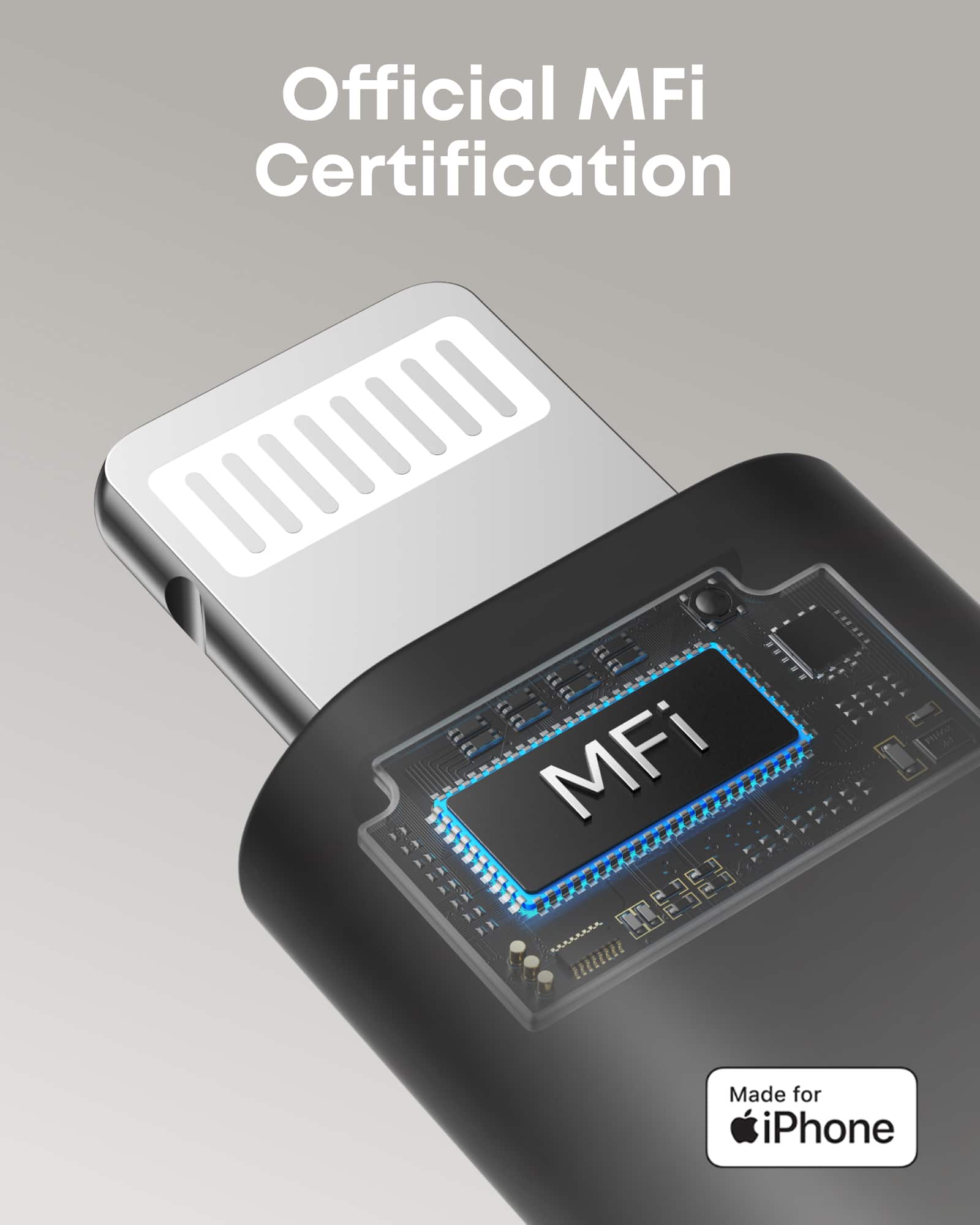 Official MFi Certification
MFi
Made for iPhone