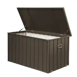 LOVMOR - 200 Gallon Waterproof Outdoor Storage Deck Box Lockable Patio Container for Cushions and Garden Tools