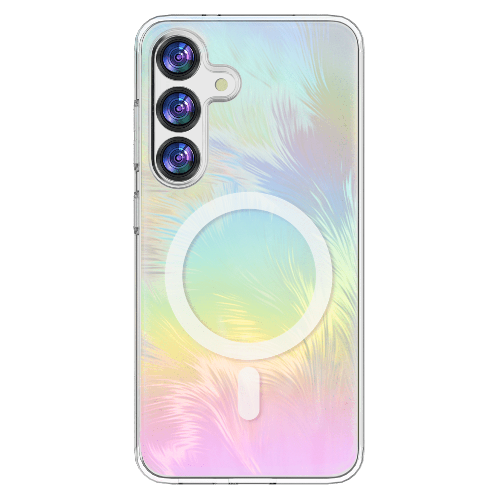 Alt View 1. Prodigee - prodigee - Pampas Case for Samsung Galaxy S25 FE - Ice - Multicolor.