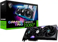 MSI OC EDITION 16GB GDDR7 GEFORCE RTX 5060 Ti TRIO 5060 REFLEX I STUDIO RAY TRACING I DLSS 4.