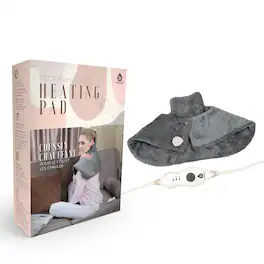 Pursonic - Electric Neck & Shoulder Heating Pad - Gray