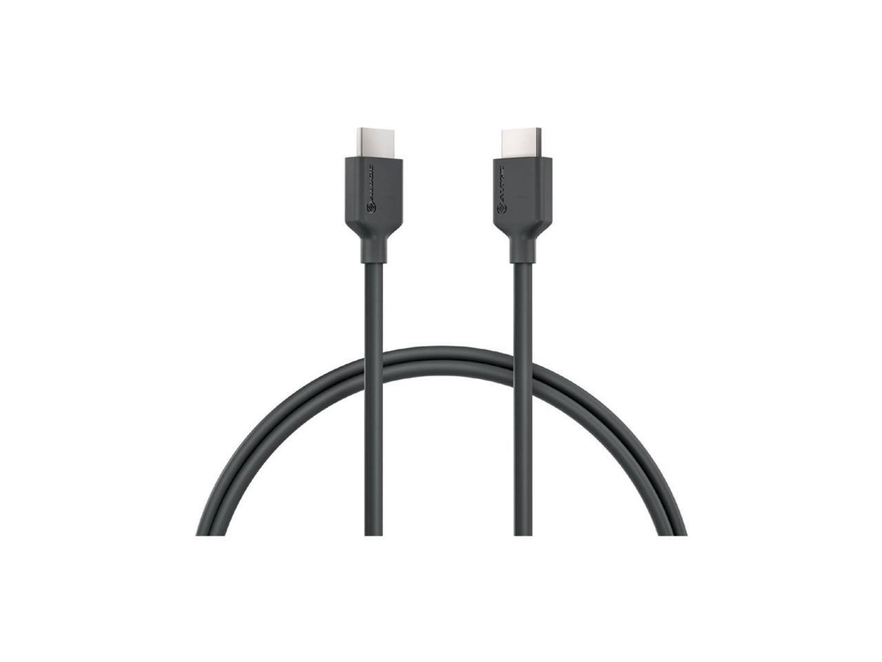 Alt View 2. Alogic - Alogic HDMI Cable with 4K Support - 32.81 ft - 18 Gbit/s - Supports up to 4096 x 2160 - 28 AWG - Black - EL2HD-10.