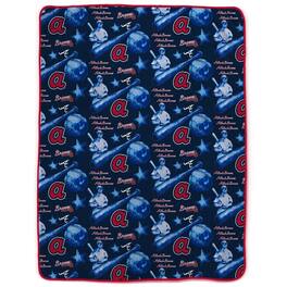 Pegasus - Atlanta Braves Tonal Slugger Ultra Cozy Oversized Blanket - Multicolor