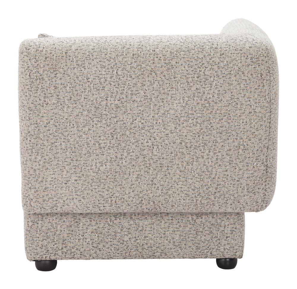 Alt View 1. Hivvago - Simu Corner Chair Dune Greige - Dune Greige.