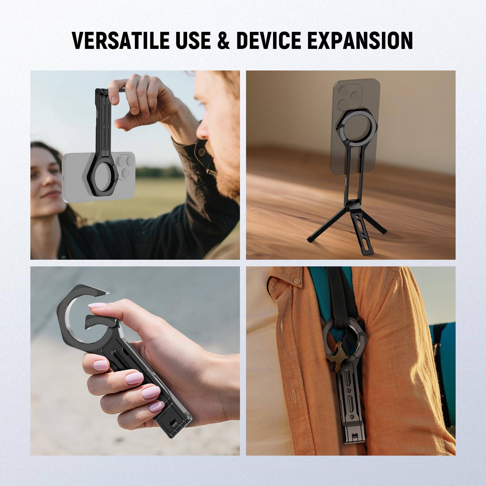 VERSATILE USE & DEVICE EXPANSION