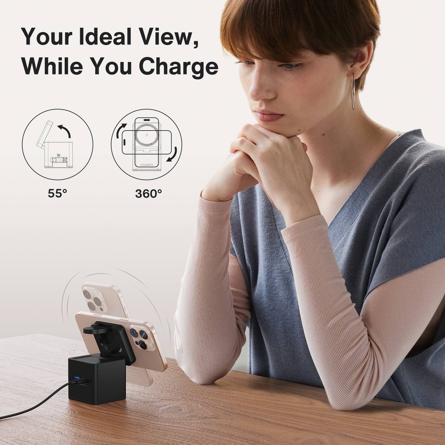 Your Ideal View, While You Charge

55°

360°