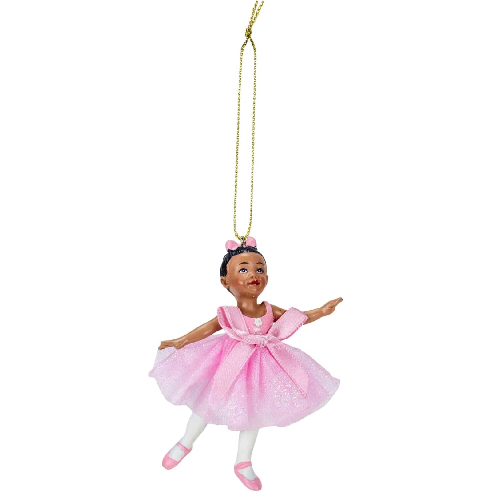 Kurt S Adler - Kurt Adler African American Little Ballerina Dancer Resin Christmas Tree Ornament 3.25 inch - Multicolor price history on PriceWatchPro
