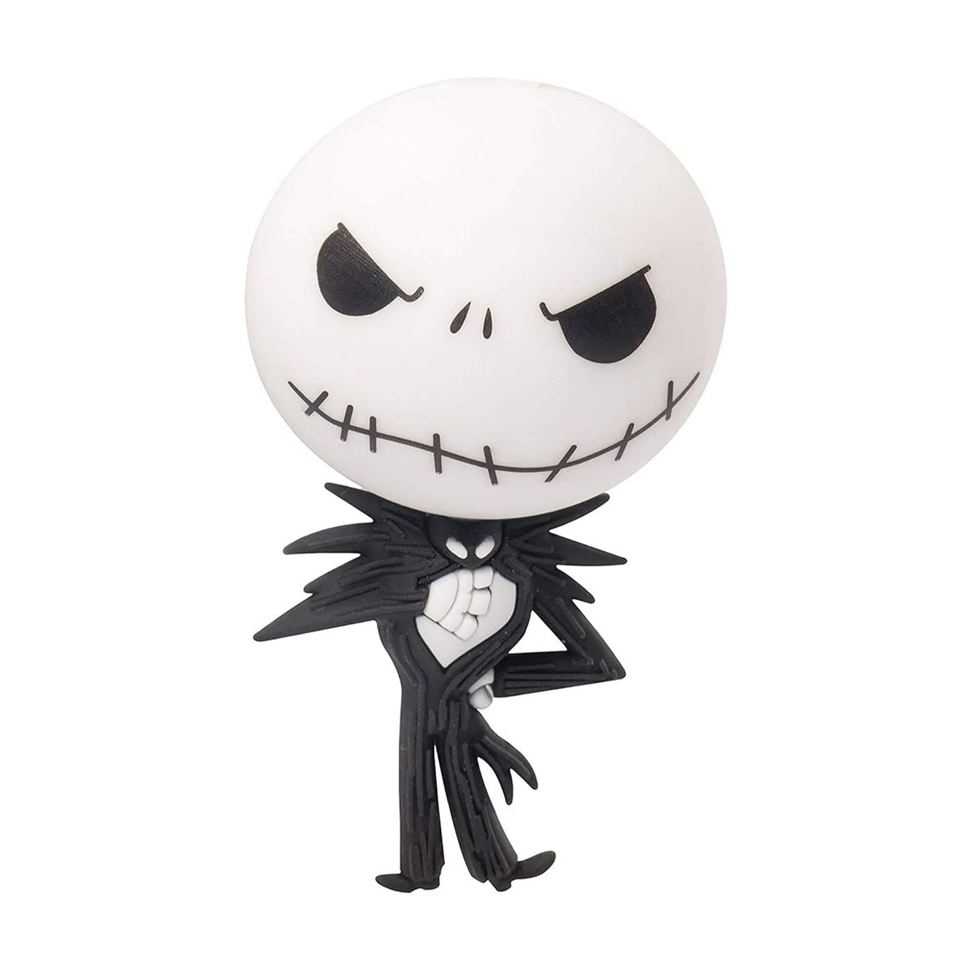 Disney - Nightmare Before Christmas Jack Skellington 3D Foam Magnet - Black