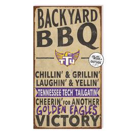 Jardine - Tennessee Tech Golden Eagles 11'' x 20'' Indoor/Outdoor BBQ Sign - Brown