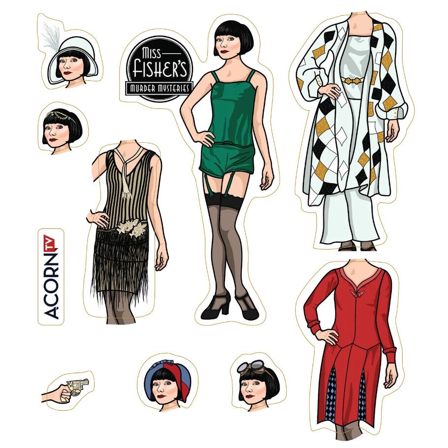 Angle. Miss Fisher's Murder Mysteries: Complete Collection   - DVD.