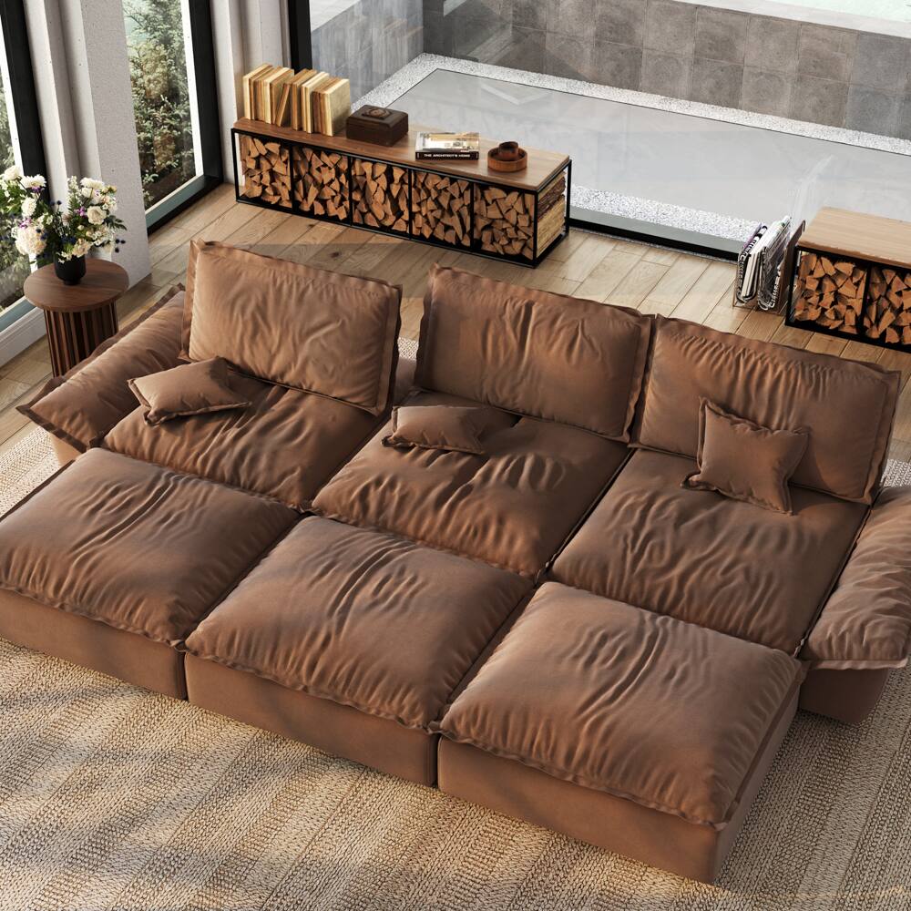 Brown Suede Fabric