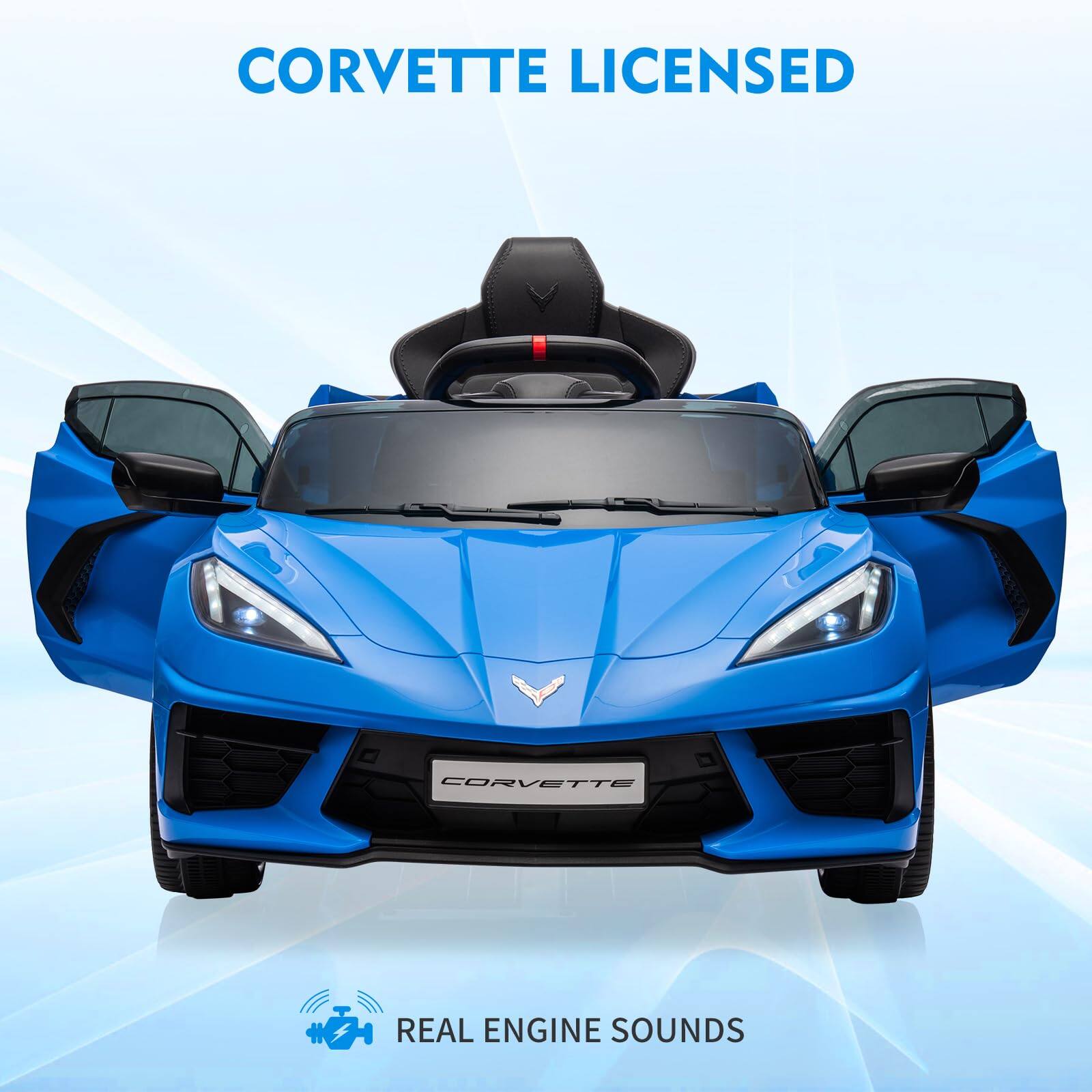 CORVETTE LICENSED  
REAL ENGINE SOUNDS