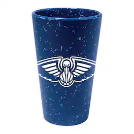 WinCraft - New Orleans Pelicans 16oz. Team Color Silicone Pint Glass - Multicolor