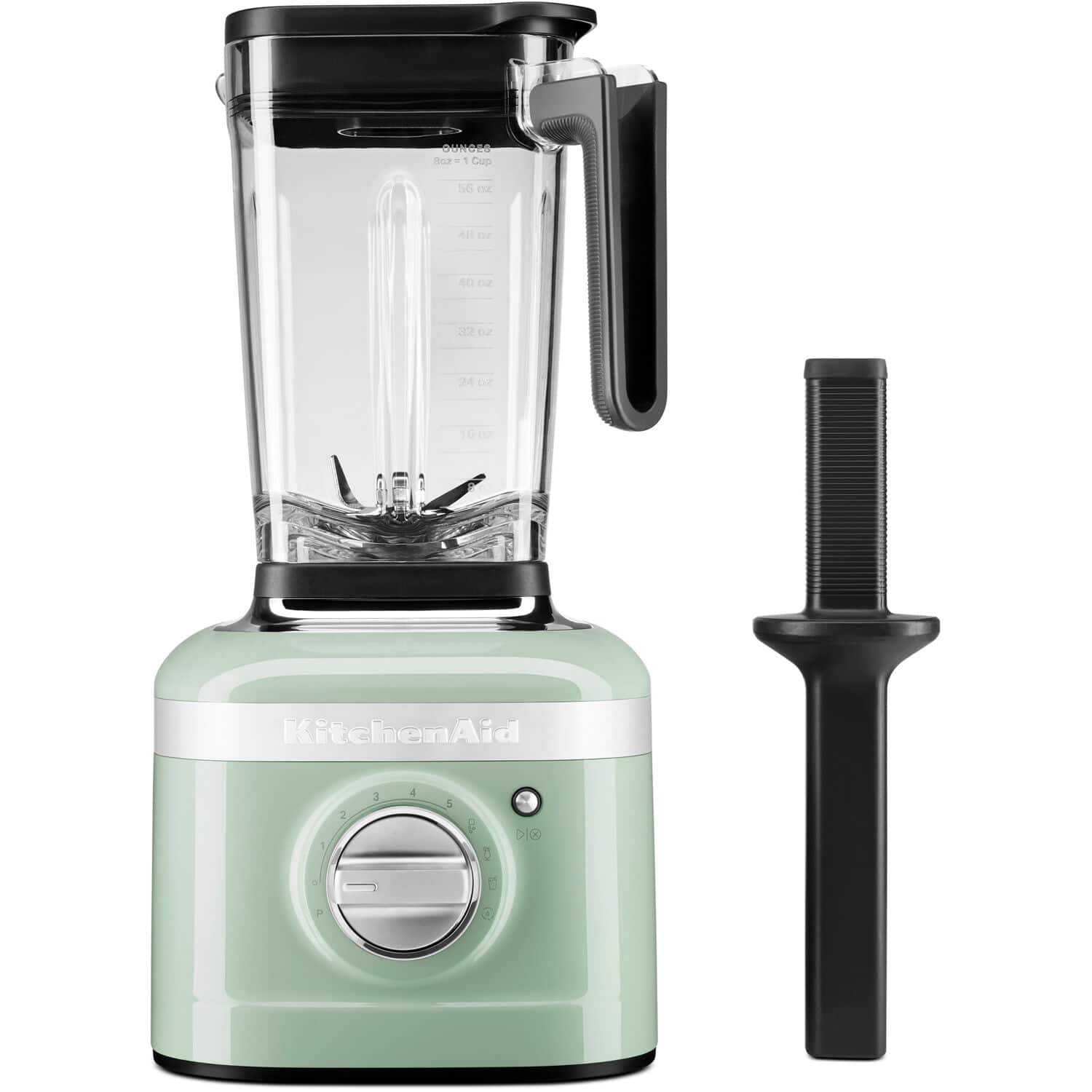 KitchenAid - K400 1200W 56 oz. Variable 5-Speed BPA-Free Blender with Tamper - Pistachio - Front_Zoom