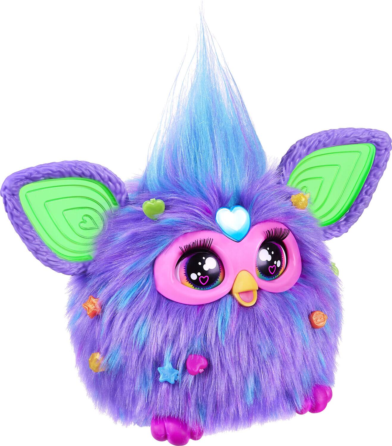Alt View 2. Hasbro - Hasbro Collectibles - Furby Purple Interactive Toy   - Collectibles - Multicolor.