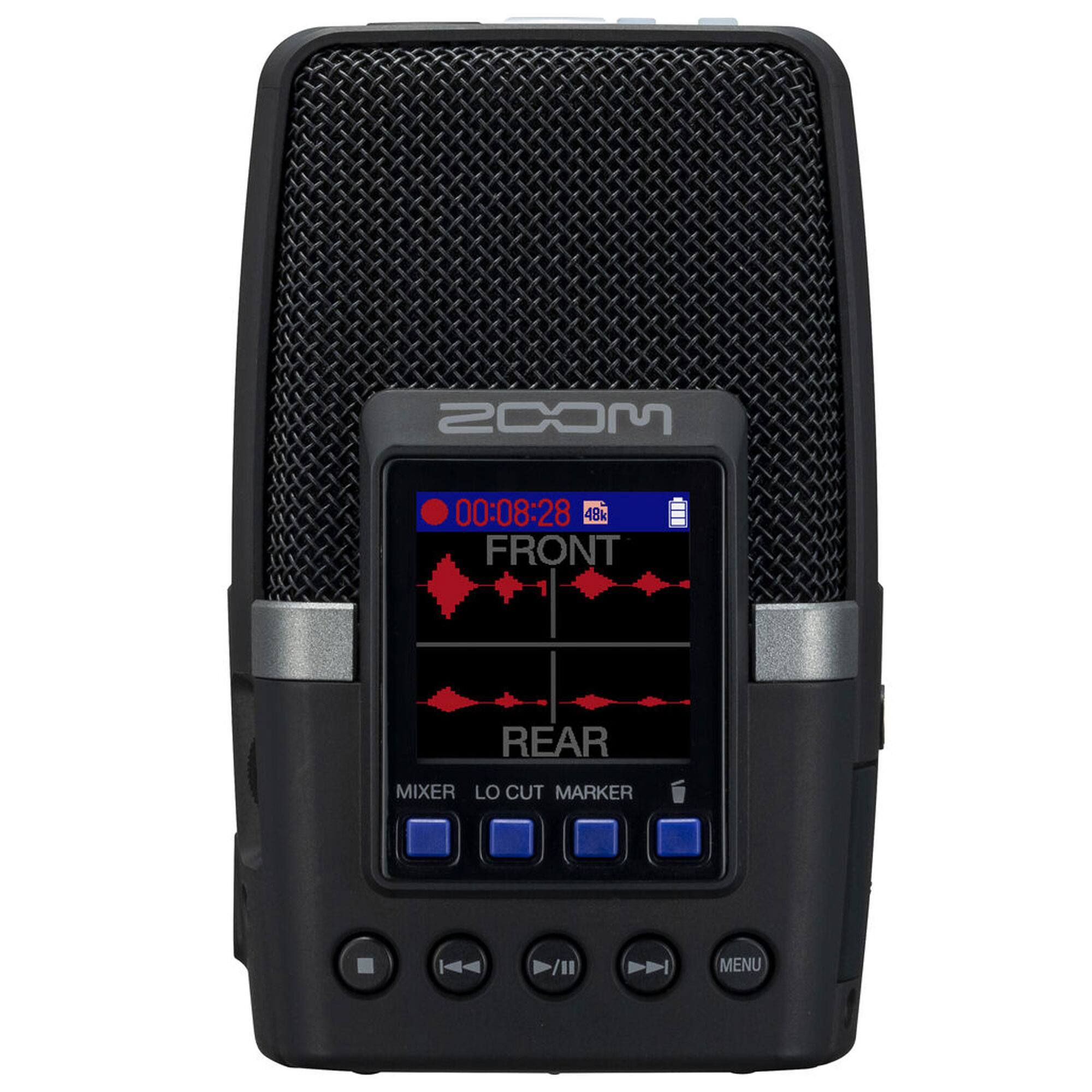 MOOS 00:08:28 48k FRONT REAR MIXER LO CUT MARKER MENU