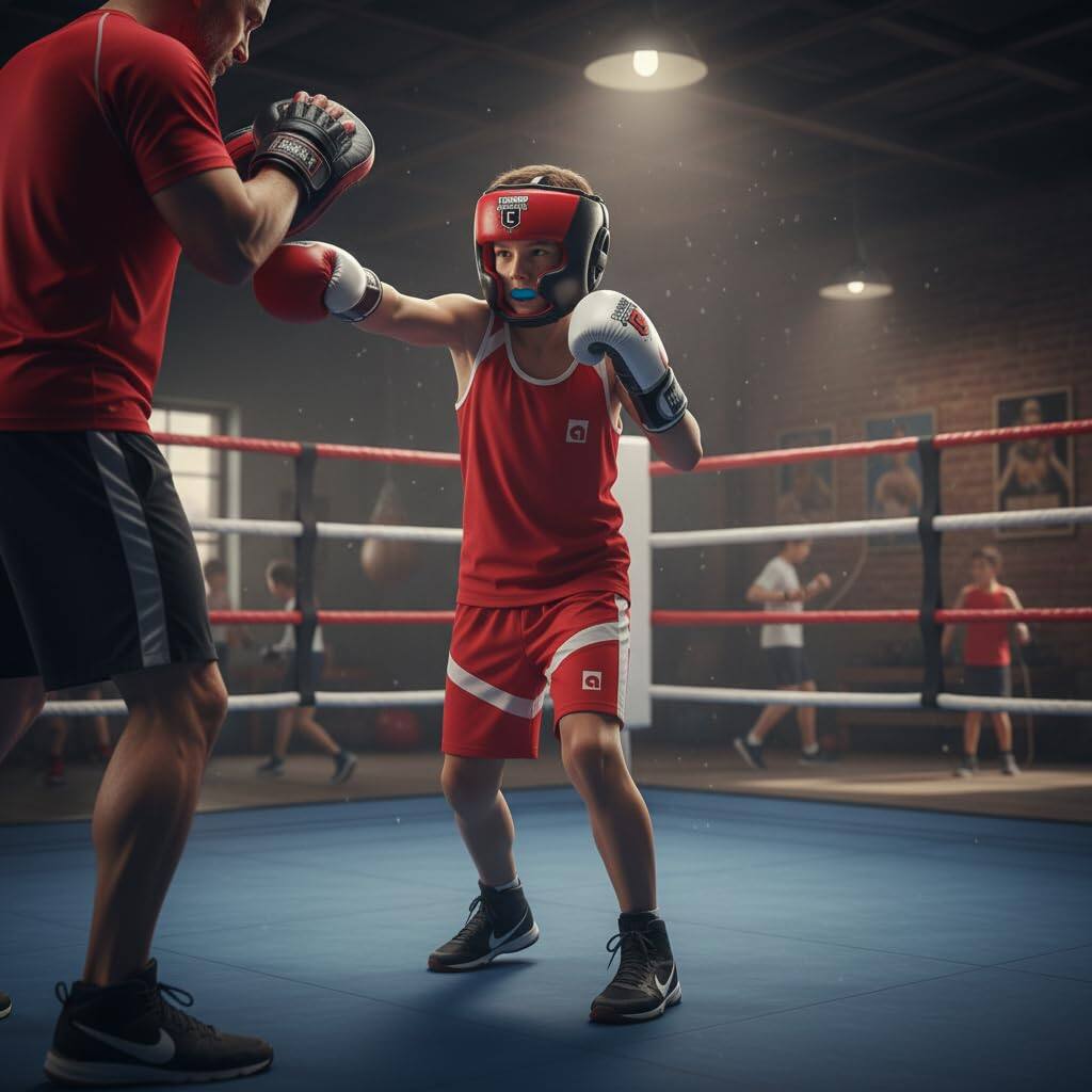 Alt View 8. Amber Sporting Goods - Junior Mouthpiece with Case for Kids 5–10, Custom Fit, Hygienic & Durable, Blue – Pack of 10 - Blue.