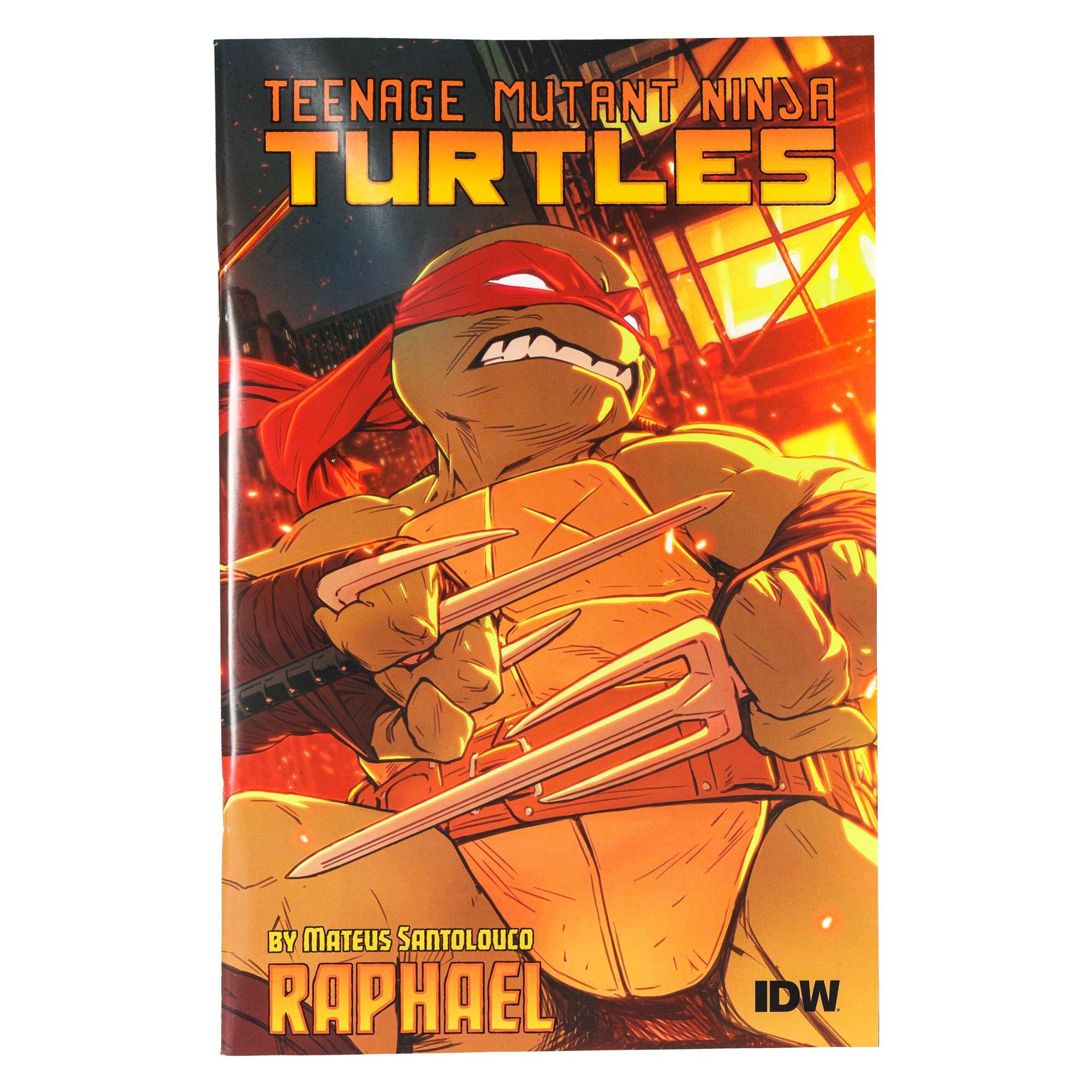 TEENAGE MUTANT NINJA TURTLES BY MATEUS SANTOLOUCO RAPHAEL IDW