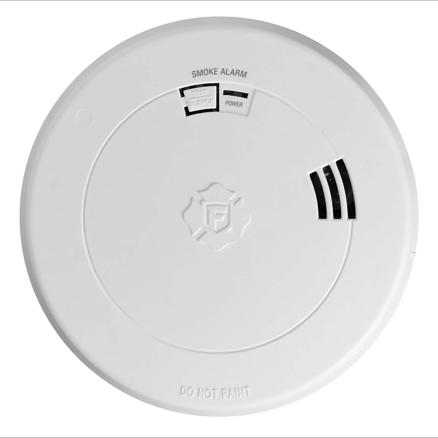 First Alert - 1046755 Sm210v Sealed 10-year-battery Smoke Alarm With Voice And Location Alerts And Slim Profile - White