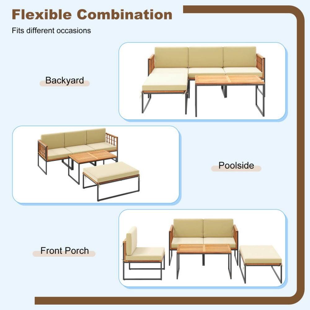 Flexible Combination  
Fits different occasions  

- Backyard  
- Poolside  
- Front Porch