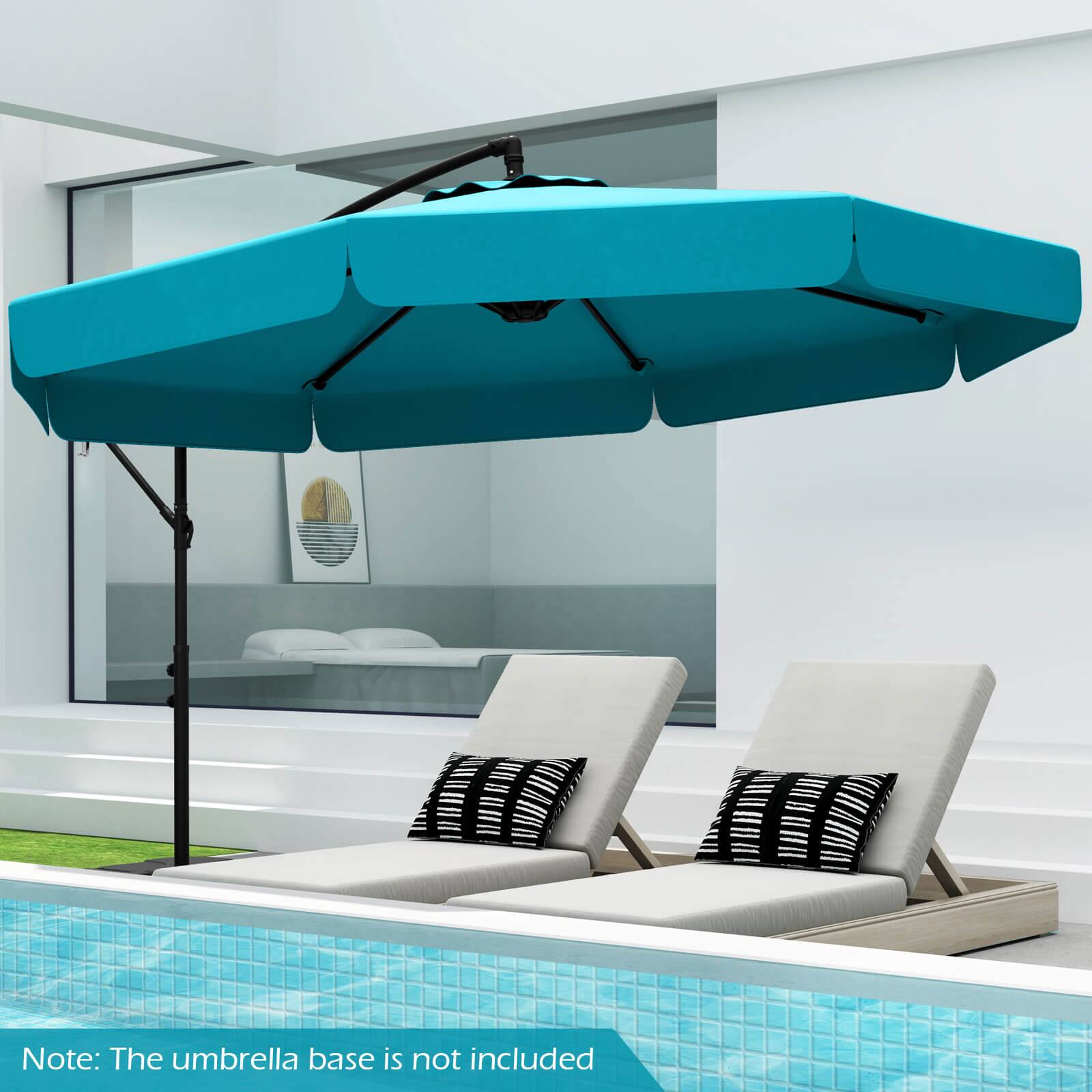 Note: The umbrella base is not included.