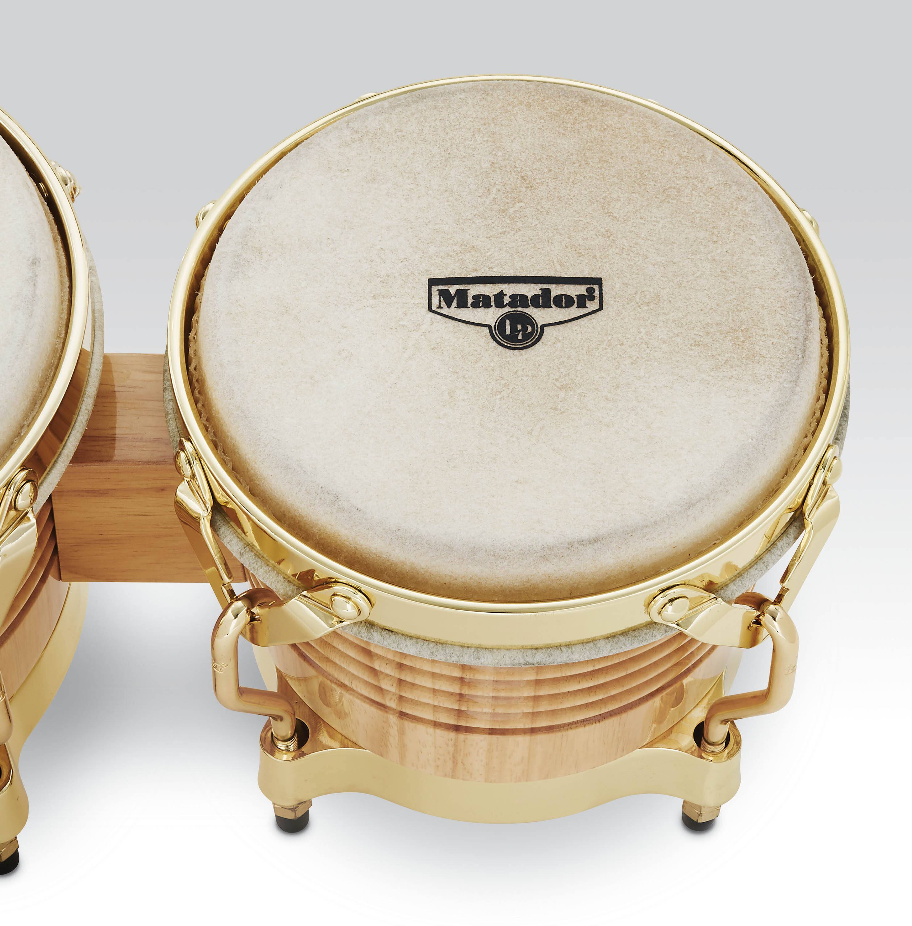 Left. Latin Percussion - Matador Bongos Oak.