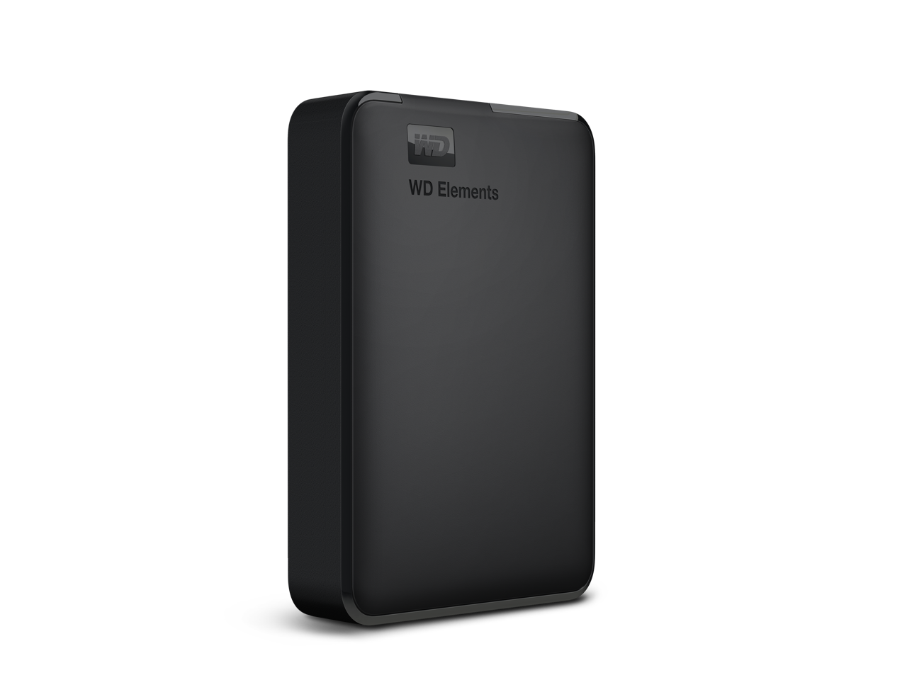 Alt View 3. Western Digital - WD 6TB Elements Portable Storage USB 3.2 Gen 1/USB 3.0 (USB 2.0 compatible) Model WDBHJS0060BBK-WESN Black - Black.