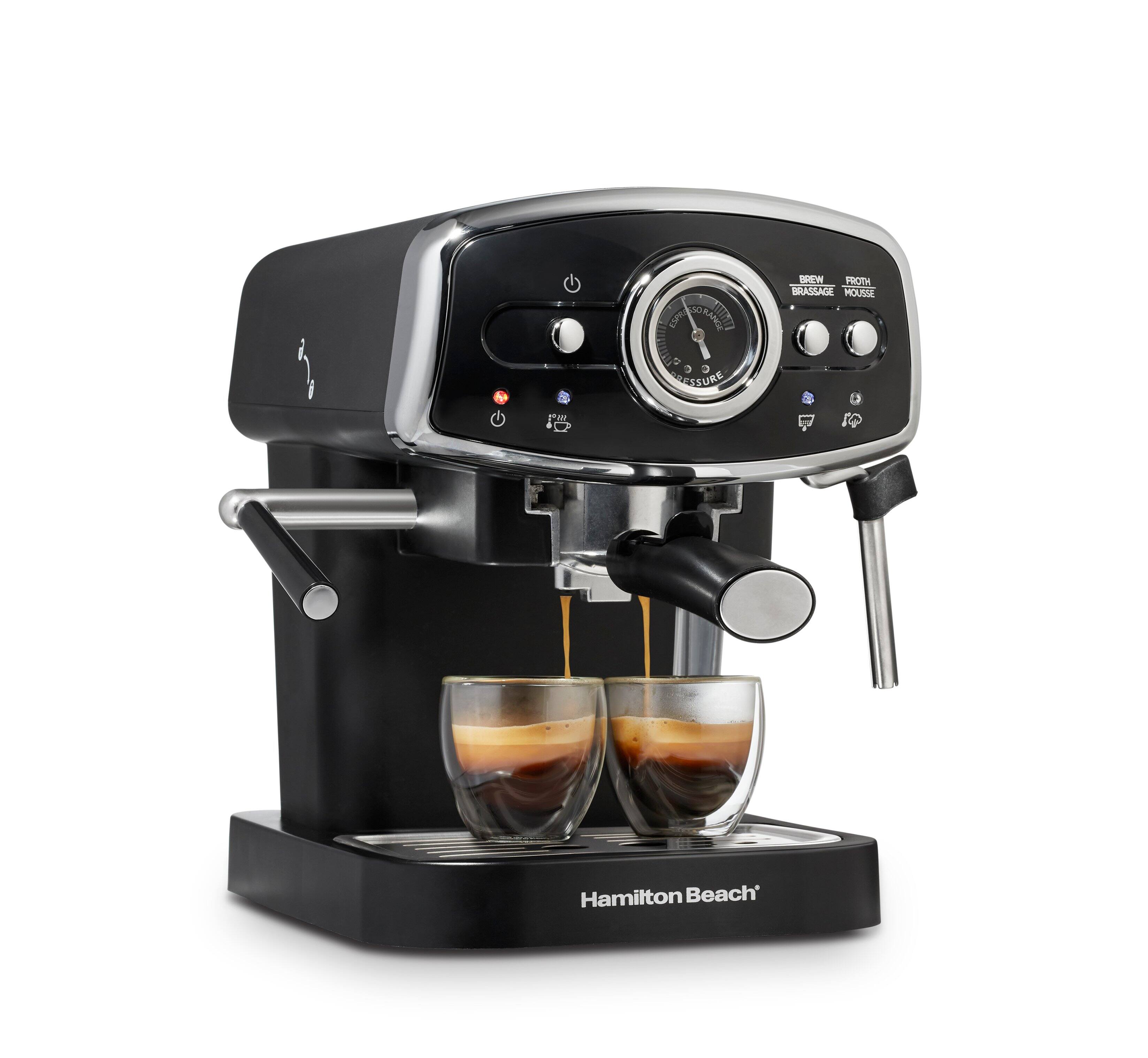 0-6  
PREZE  
ESPRE RANGE  PRESSURE  
BREW FROTH BRASSAGE MOUSSE SGD  
Hamilton Beach