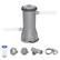 Front. Bestway - Bestway Flowclear 1,000 Gallons per Hour Above Ground Swimming Pool Filter Pump - Gray.
