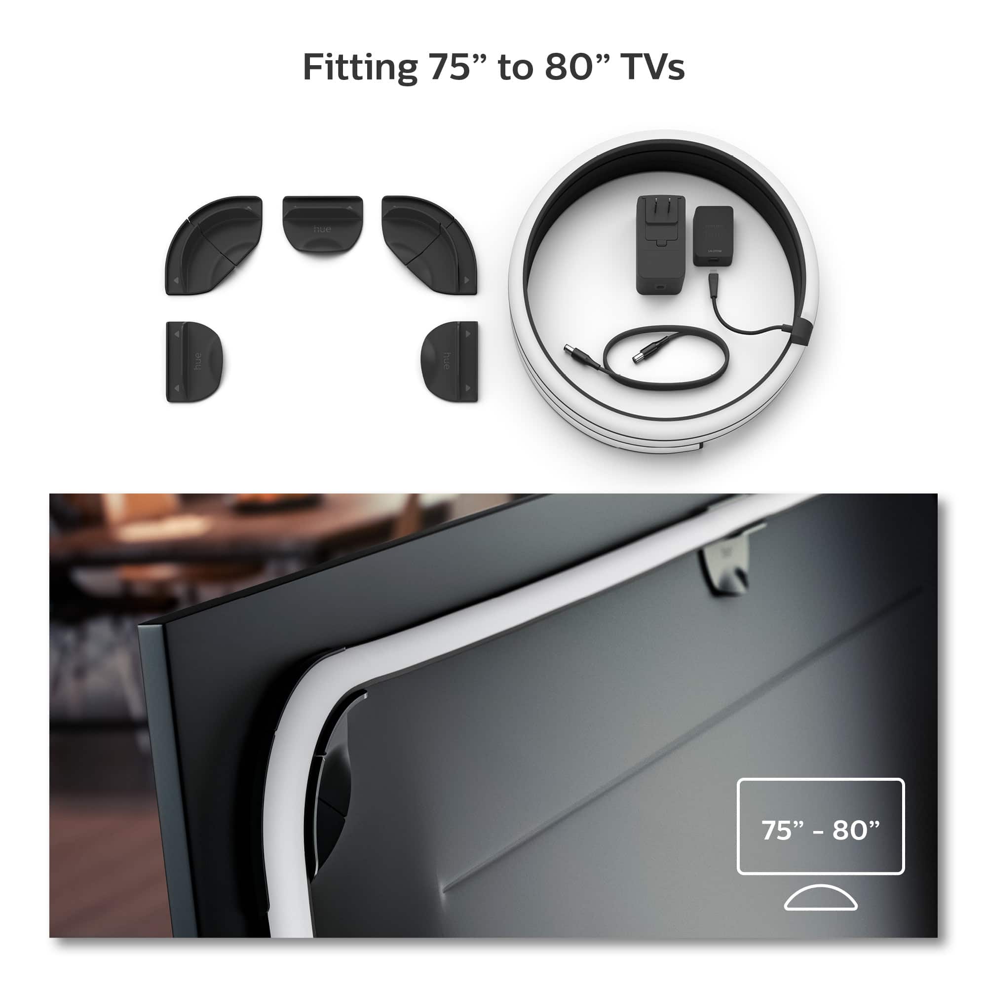 Fitting 75" to 80" TVs: 75" - 80"