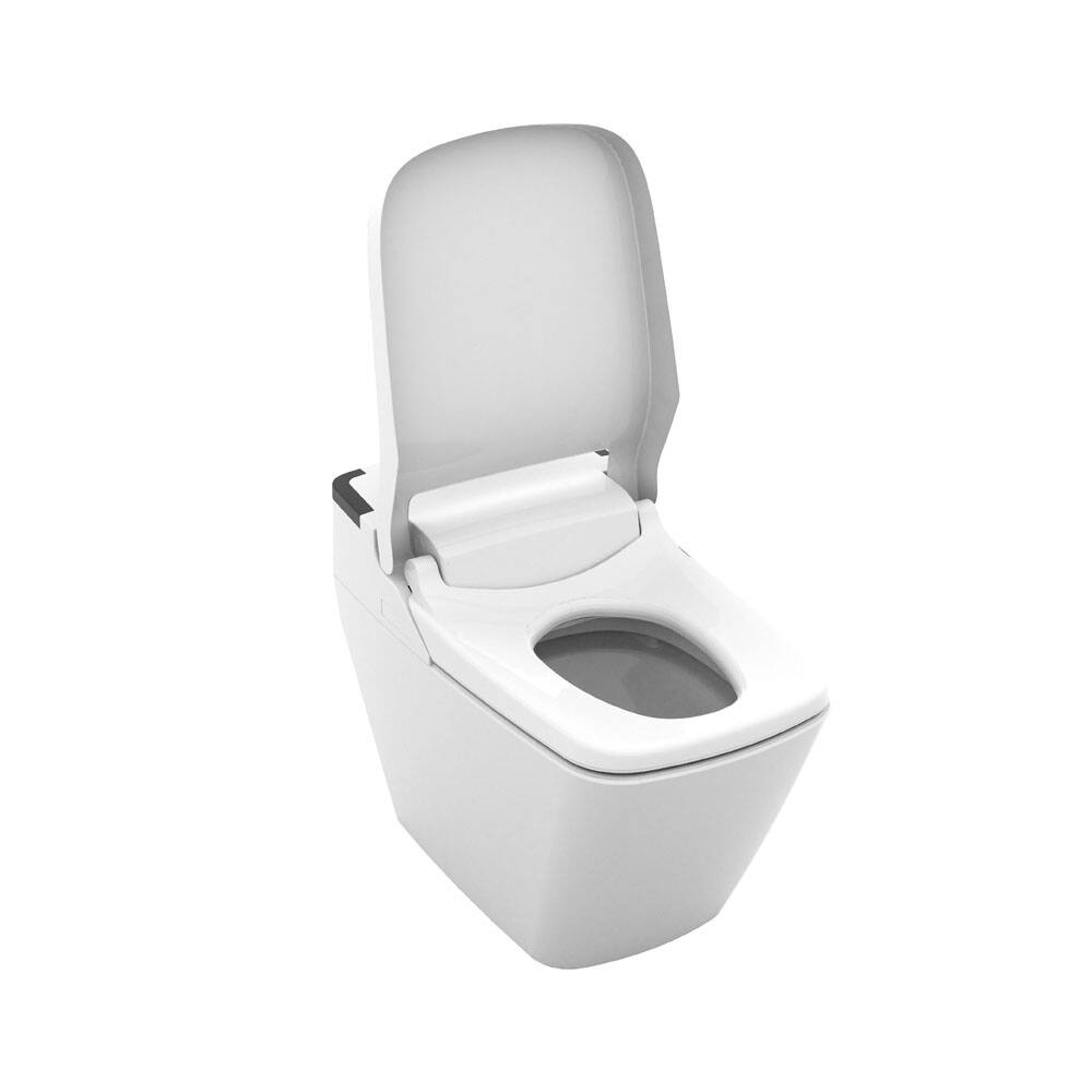 Front. VOVO - VOVO Smart Toilet with Auto Open and Close Lid - White.