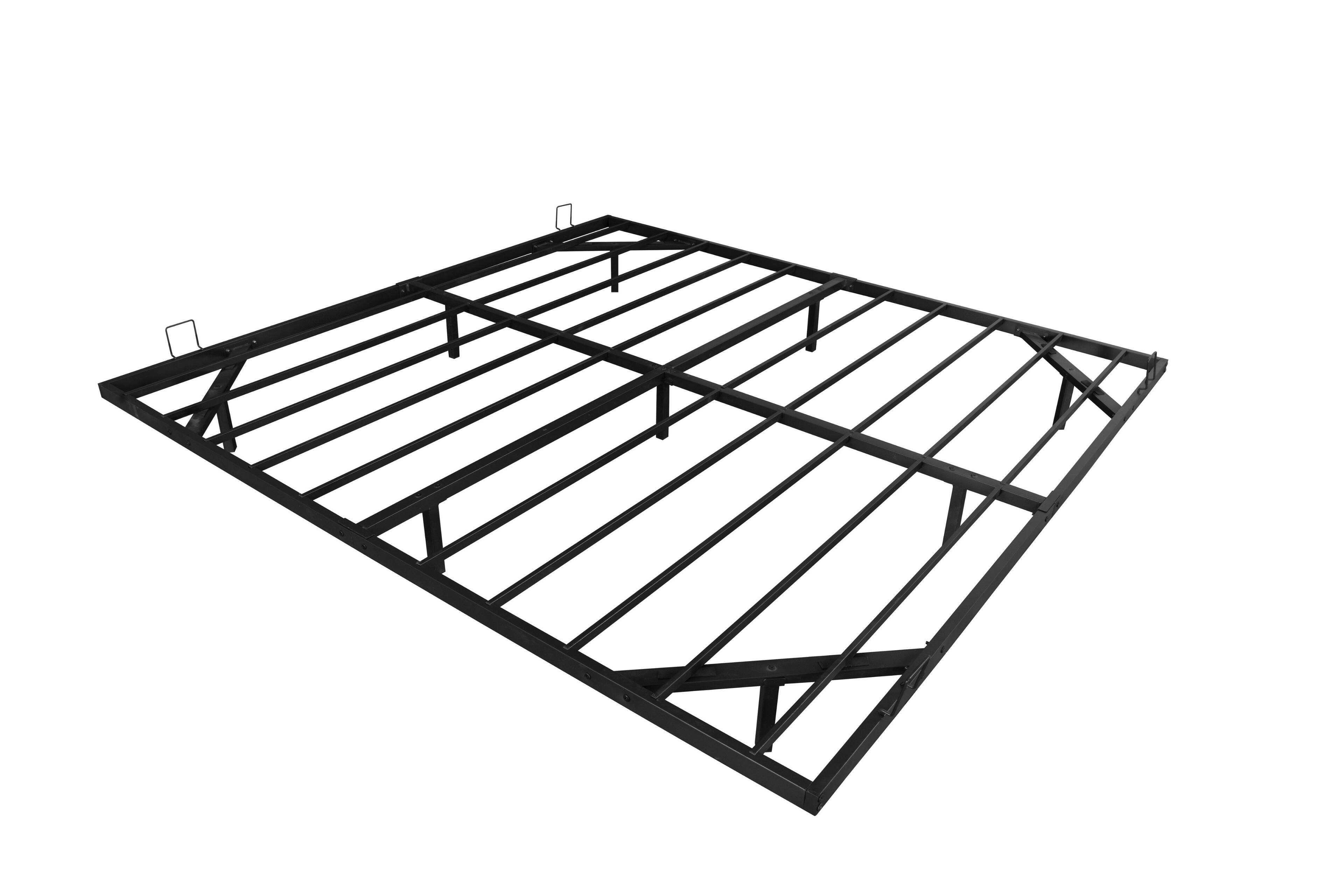 Back. LUCKY ONE - Queen Size Floating Bed Frames with LED Lights - Black.