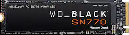 Western Digital - WD WDS200T3X0E BLACK 2TB SN770 NVMe Internal Gaming SSD Solid State Drive - Gen4 PCIe, M.2 2280, Up to 5,150 MB/s