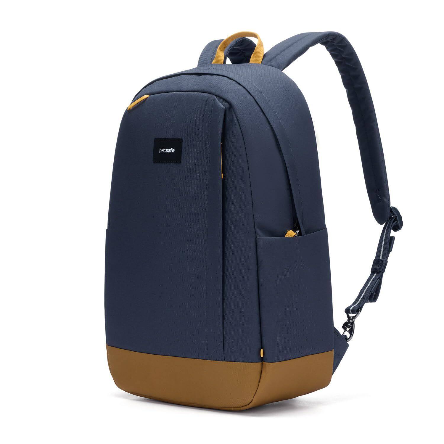 Left. Pacsafe - GO 25L Backpack, Coastal Blue - Coastal Blue.